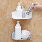 Plastic Suction Cup Bathroom Kitchen Corner